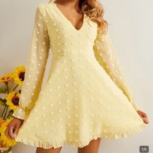 Yellow Flowy Dress